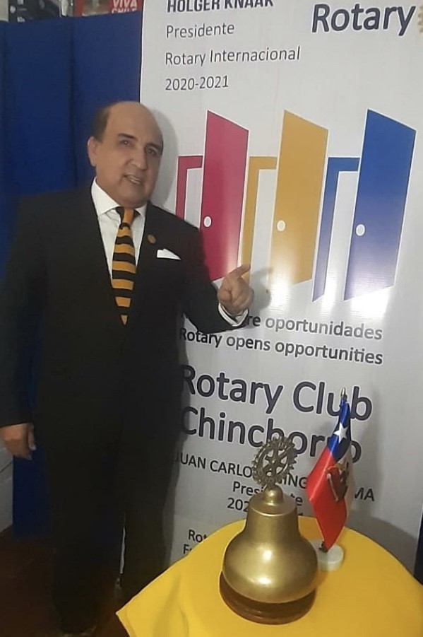 Rotary Club Chinchorro tiene nuevo Presidente.