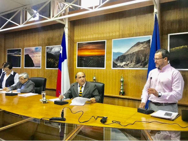 Concejal Chinga, solicito entrega de kit de aseo para comerciantes de Feria Dominical.