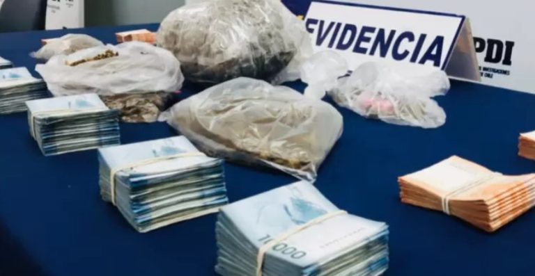 PDI detiene a hombre con $4,5 millones en dosis de marihuana e «importante suma de efectivo»