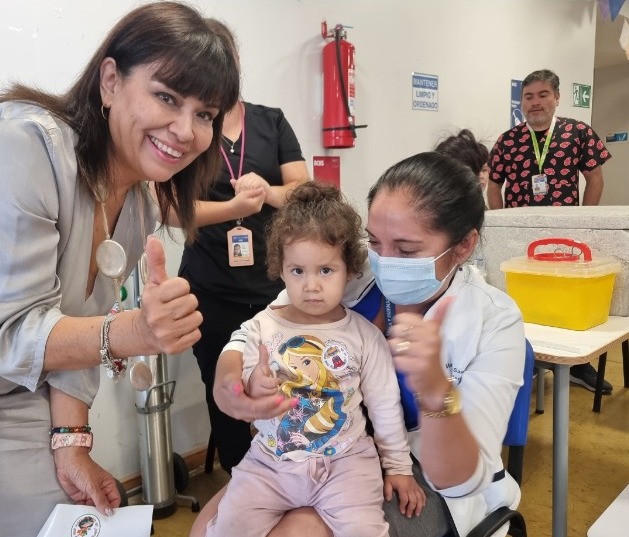 En jardín infantil Grillitos comenzó campaña contra la influenza en niños y niñas