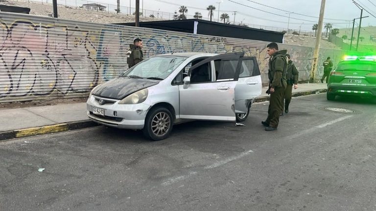 Cayó banda integrada por adolescentes en Arica: robaron auto y asaltaron a transeúnte